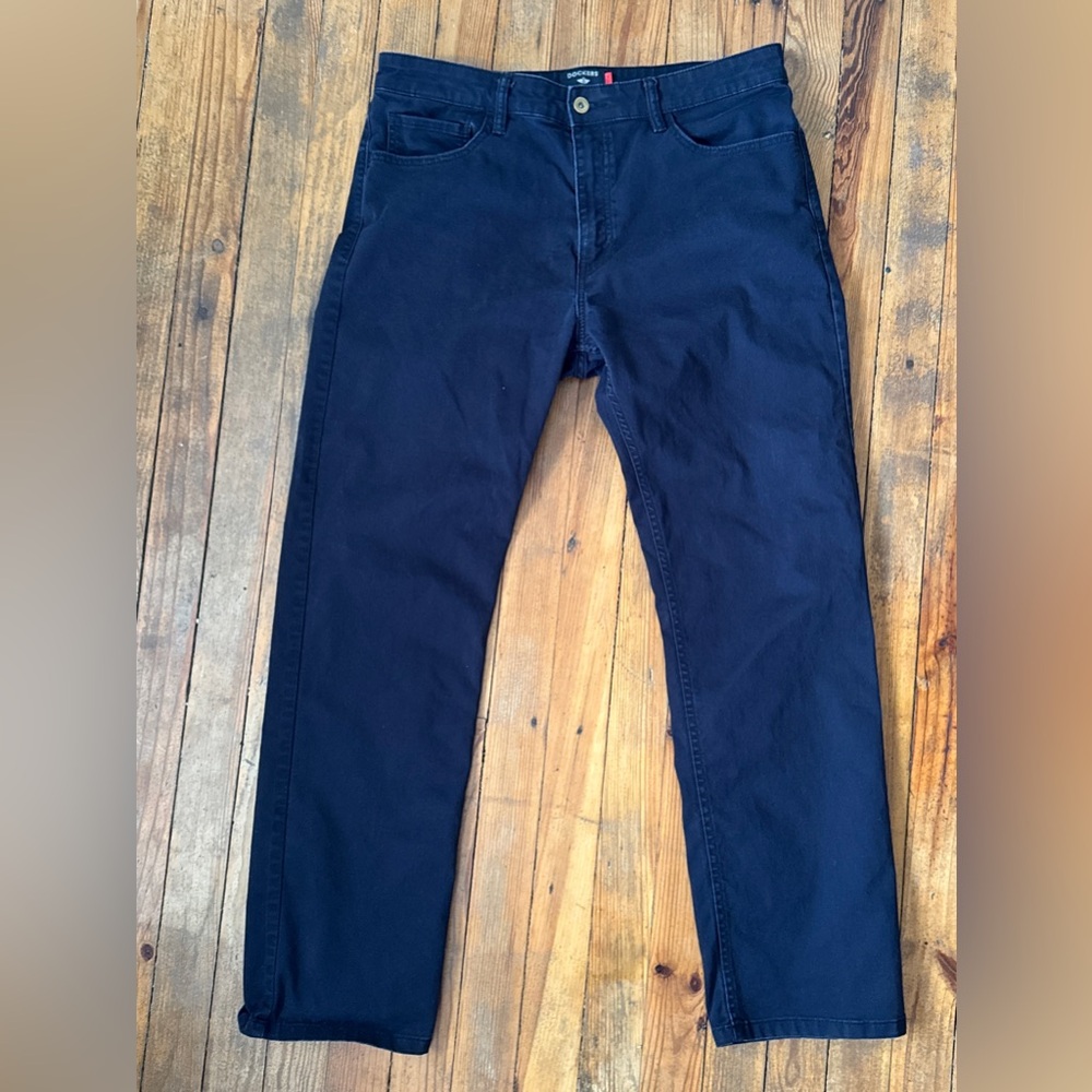 Men’s Dockers Black Straight Pants
